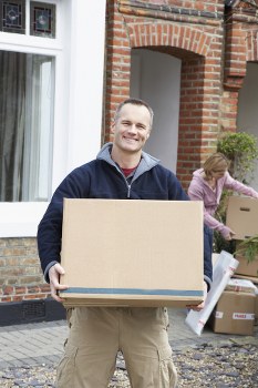 Man With Van Ruislip team protecting furniture during a safe house move
