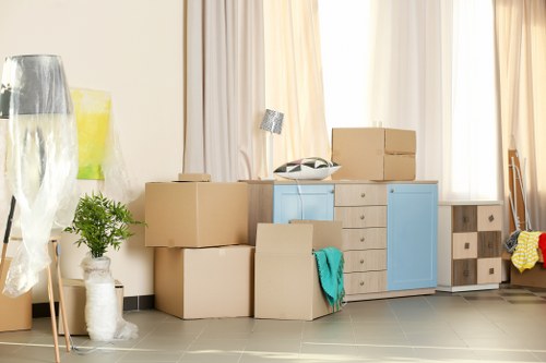 Man with van service helping with a local move in Ruislip