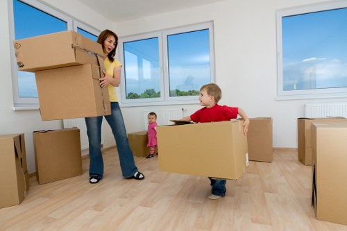 Checklist preparation for a local move in Ruislip