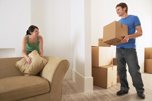 Careful loading of furniture for removals in Ruislip